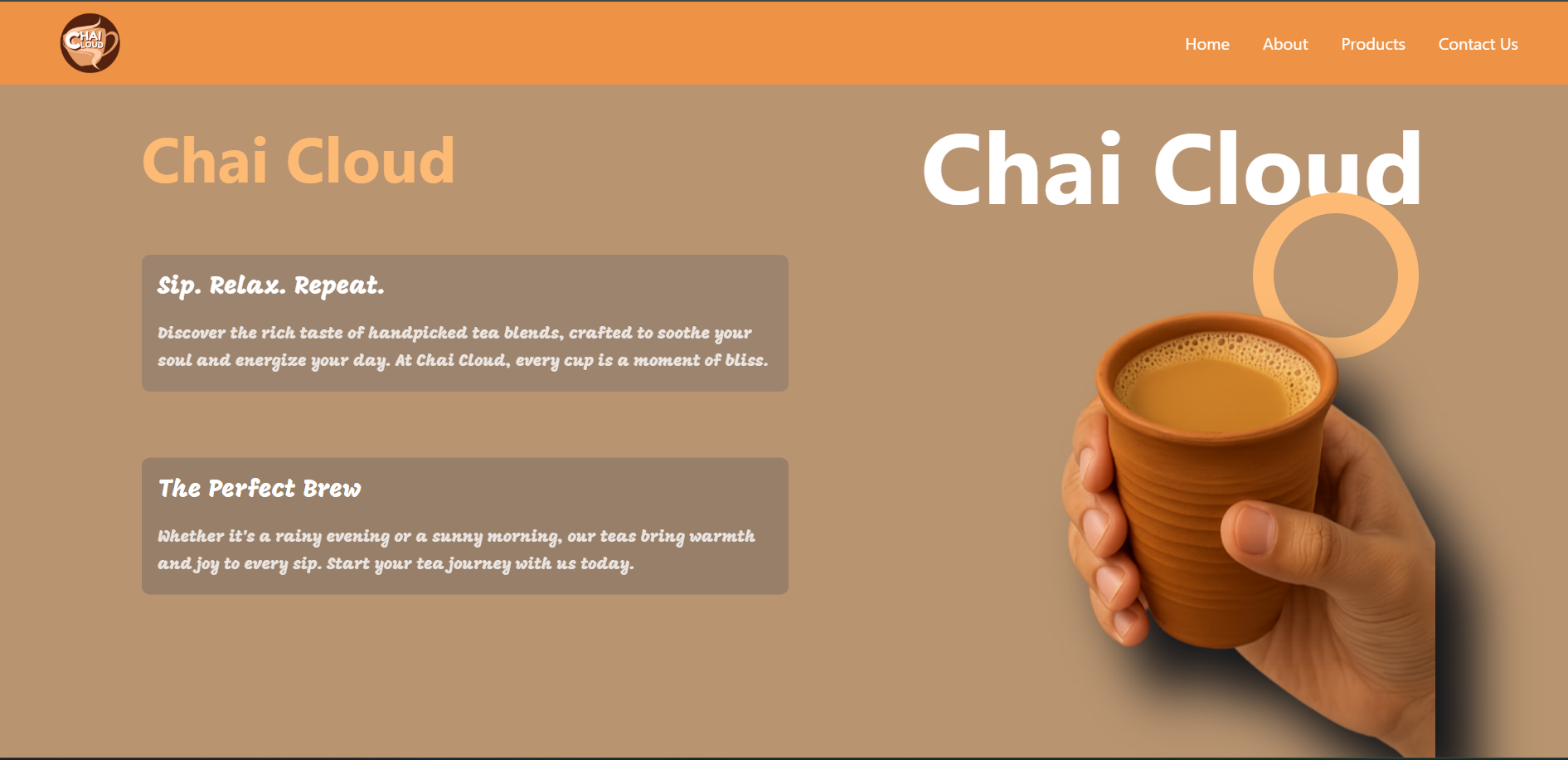 Chai Cloud India Website
