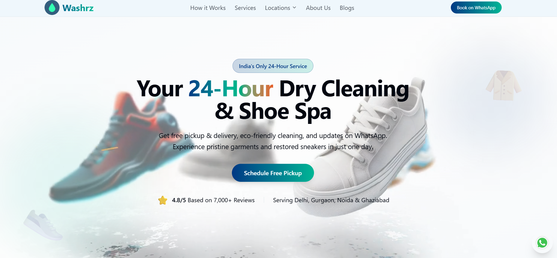 Washrz Website